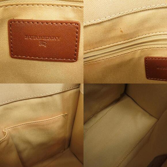 BURBERRY Canvas Tote Bag - Picture 7 of 11
